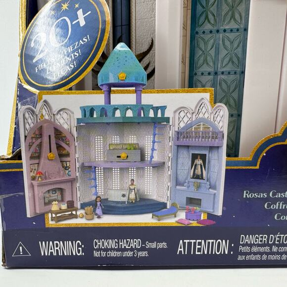Disney Wish Rosas Castle Playset Dollhouse w/ 2 Posable Mini Dolls & Accessories - Picture 4 of 9